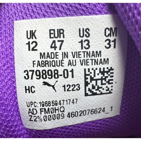 Puma LaMelo Ball MB.03 Spark Size 13 Basketball Sneaker Shoe Cosmic Slime New - Picture 8 of 9